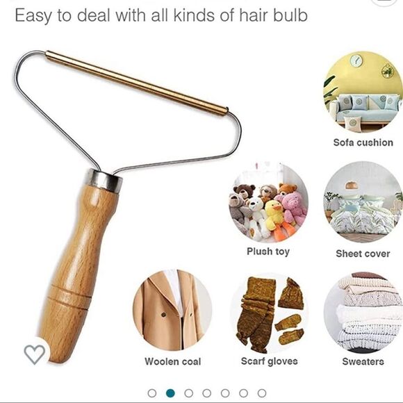 NWT 2 PACK Pet Hair Remover cat dog fur cleaner - Carpet clothing car furniture - Picture 3 of 6